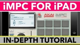 iMPC APP TUTORIAL FOR iPAD  Kanye West Black Skinhead Tutorial [upl. by Acinod]