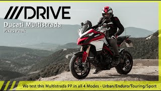 TEST RIDE  DUCATI MULTISTRADA PIKES PEAK [upl. by Husha]