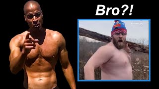 David Goggins Thoughts On The Fat Guy Imitating Him [upl. by Claretta]