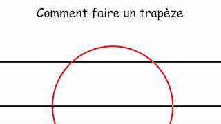 comment construire un trapèzemov [upl. by Liamaj599]