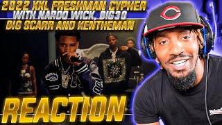 THANK GOD  2022 XXL Freshman Cypher With Nardo Wick Big30 Big Scarr and KenTheMan REACTION [upl. by Rodger116]