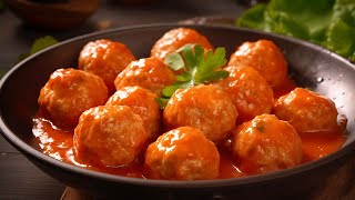 Albóndigas Jugosas en Salsa de Tomate ¡Una Delicia Irresistible [upl. by Virgilio]