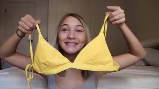 SHEKINI New Bikini Try on Collection 2019 Halia Beamer [upl. by Levey46]