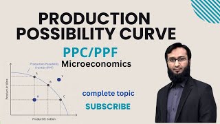 PRC03 I ECONOMICS I CH01 I PRODUCTION POSSIBILITY CURVE PPCPPF [upl. by Luigino349]