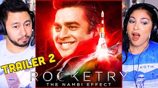 ROCKETRY Hindi amp Tamil Trailer 2 Reaction  R Madhavan [upl. by Aienahs]