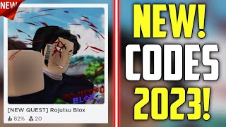 FUTURE CODES  NEW ROBLOX ROJUTSU BLOX CODES 2023 NEW QUEST [upl. by Lila]