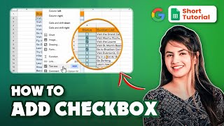 Spreadsheet Mastery How to Add Checkboxes in Google Sheets 2024 [upl. by Dranyer]