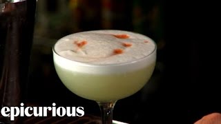 How to Make a Pisco Sour Cocktail [upl. by Neyuh]