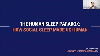 The Human Sleep Paradox How Social Sleep Made Us Human [upl. by Paulie]