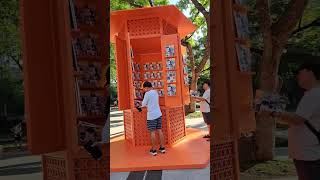 Le Monde dHermès magazine kiosk at Ayala Triangle makati philippines LeMondeDHermes 2024 April [upl. by Winer]