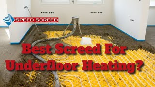 Best Screed For Underfloor Heating 🔥🏗️ What Are Your Options Andy discusses which screed you need [upl. by Shena]