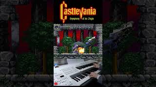 Bloody Tears castlevania sotn 悪魔城ドラキュラ 月下の夜想曲 エレクトーン electone music games piano 双排键 呪いの封印 [upl. by Adnohryt]