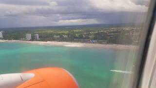 Landing in Panama Sunwing 737800 [upl. by Iteerp]