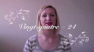 French Numbers up to 30  Fast Revision Tutorial [upl. by Lrac615]