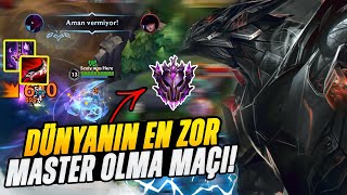 DAHA ZOR MASTER ELO OLMA MAÇI OYNAMADIM   Wild Rift Khazix [upl. by Kempe]