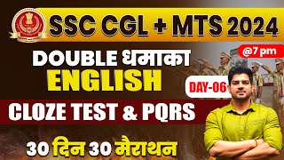 SSC CGLMTS 2024 English Marathon06 Cloze Test  SSC CGLMTS 2024 Free English by Sanjeev Sir [upl. by Dorelle259]