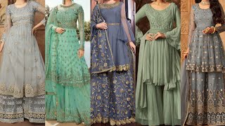 Trendy Net Sharara Suit Design Ideas  HamuzTrendz  collection sharara [upl. by Nuajed560]