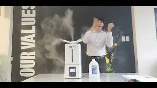 Paano gumagana ang Disinfectant  Humidifier Machine  HPT Disinfectant Machine 2022 [upl. by Nnateragram]