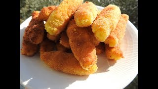 CROCCHETTE DI POLENTA Ricetta Veloce [upl. by Plumbo13]