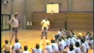 Mission Valley Basketball Camp  1983  Bill Walton and Greg Lee  Part 2 of 2 [upl. by Arvad]