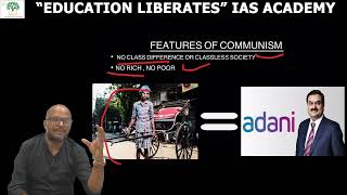 Communism socialism capitalism UPSC History  World History  Polity  Economy [upl. by Dierdre]