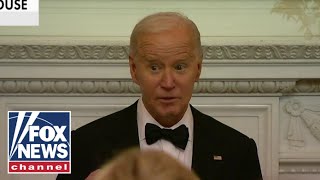 Biden appears confused at White House event [upl. by Egiaf]