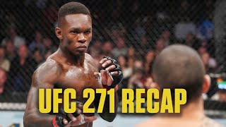 UFC 271 Recap Israel Adesanya defeats Robert Whittaker Tai Tuivasa KOs Derrick Lewis  ESPN MMA [upl. by Onilecram760]