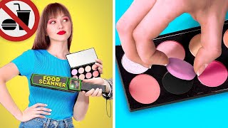 NGUMPETIN MAKANAN  Saat Makanan jadi BFF Kiat Keren Ngumpetin Makeup amp Permen oleh 123 GO Series [upl. by Pros]