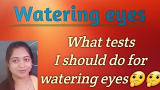 Watering from eyes Causes  Lacrimal syringing PROBE TEST FDDT ROPLAS DCGRegurgitation test [upl. by Zsazsa]