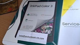 Pocketbook InkPad Color 3 unboxing 20 pocketbook [upl. by Cailean]