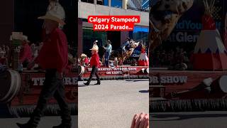 Calgary Stampede 2024 Parade calgary stampede parade [upl. by Cherice]