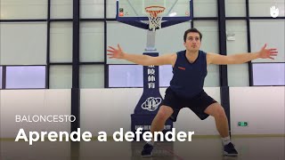 ¿Cómo defender  Baloncesto [upl. by Ehcrop]