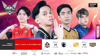 🔴 LIVE  MPL ID S14  Regular Season Hari 1 Minggu 8  Bahasa Indonesia [upl. by Mckay]