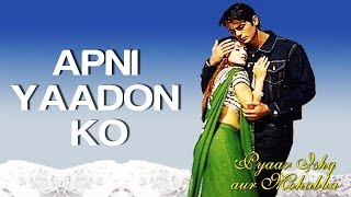 Apni Yaadon Ko  Pyaar Ishq Aur Mohabbat  Arjun Rampal amp Sunil Shetty  Shaan [upl. by Suckram]