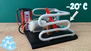 Cómo Hacer un Prototipo Mini AC  CONGELADOR Casero  ❄DIY CLHI❄ [upl. by Narat403]