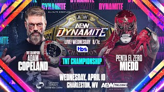 FULL MATCH  Adam Copeland vs Penta El Zero Miedo – TNT Championship AEW Dynamite 2024 [upl. by Osnofla]