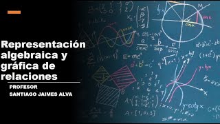 01Representación algebraica y gráfica de relaciones [upl. by Nosa]