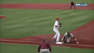 Minnesota at Indiana  Baseball WrapUp [upl. by Ellehsim]