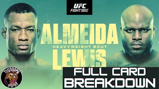 UFC Fight Night 231  Almeida vs Lewis Full Card Breakdown amp Predictions [upl. by Rento521]