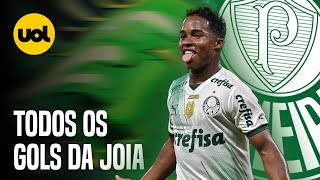 VEJA TODOS OS GOLS DE ENDRICK PELO PALMEIRAS NO BRASILEIRÃO 2023 [upl. by Sprague]