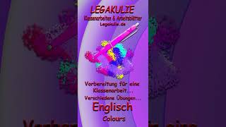 Englisch 5Klasse Colours Interaktive Arbeitsblätter PDF Legakulie shorts lernen school [upl. by Chaves744]