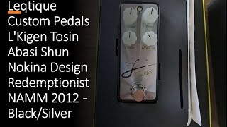 Leqtique L’Kigen Tosin Abasi Shun Nokina Overdrive Distortion Made in Japan 7 String Demo Review [upl. by Teevens45]