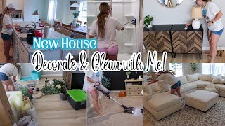 New House Decorate with Me  Messy Home Cleaning Motivation  Organic Modern Farmhouse Décor [upl. by Nathanson]