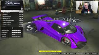 GTA 5  TUNEANDO el NUEVO SUPER COCHE Principe Deveste Eight  Stratus [upl. by Leeland760]