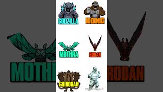 Godzilla vs Kong vs Mothra vs Rodan vs King Ghidorah vs Mechagodzilla shorts [upl. by Eeryt27]