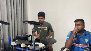 Egodath Megodath එගොඩත් මෙගොඩත් Live Drum Cover Singing Punsiri Soysa Song [upl. by Lotte662]