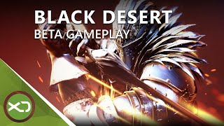 Black Desert Beta Gameplay  Erster Einblick  Xbox One X [upl. by Ahsitnauq]