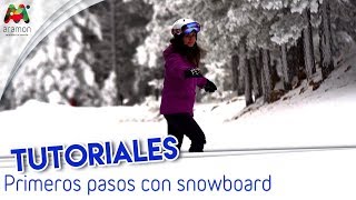 Primeros pasos con Snowboard  Grupo Aramón [upl. by Spense937]