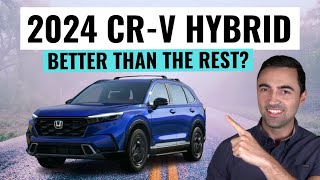 2024 Honda CRV Review  Is The New CRV Hybrid A Better SUV Than The Toyota RAV4 [upl. by Astra]