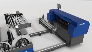 Slinet full automated straightening unit [upl. by Aimat]